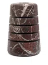 Editions Milano Medium Atlantico Stacked Marbled Vase (24.7cm X 36cm)