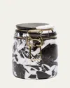 Editions Milano Miss Marble Container In Blackwhite