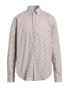 Edizioni Limonaia Man Shirt Brown Size 17 ½ Cotton In Brown