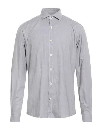 Edizioni Limonaia Man Shirt Midnight Blue Size 16 Cotton