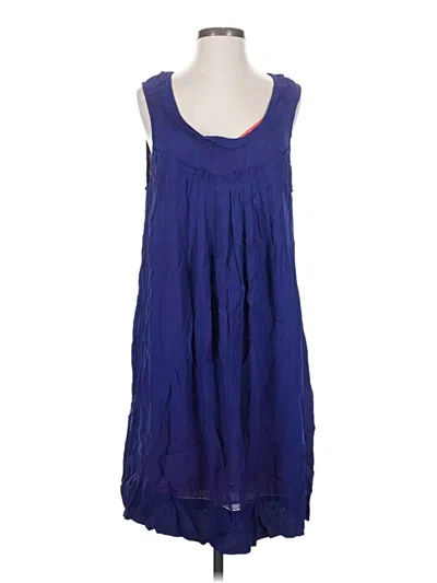 Pre-owned Edme & Esyllte Casual Dress In Blue