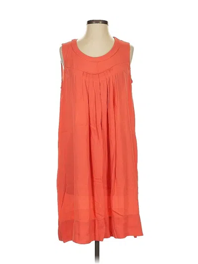 Pre-owned Edme & Esyllte Casual Dress In Orange