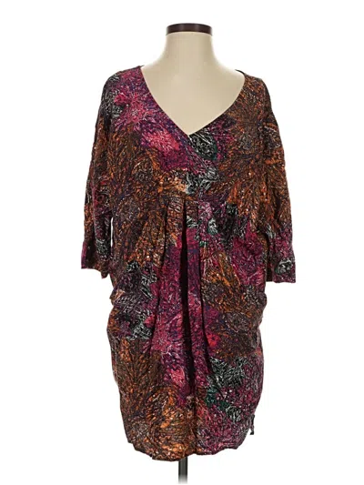 Pre-owned Edme & Esyllte Casual Dress In Purple