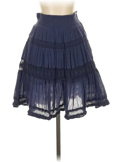 Pre-owned Edme & Esyllte Casual Skirt In Blue