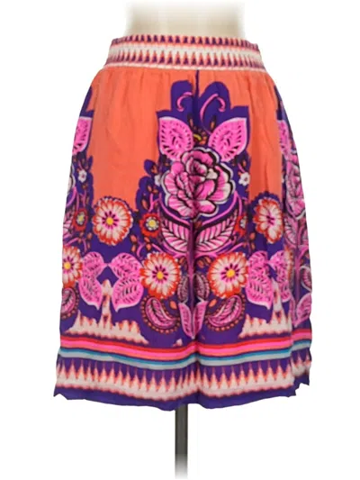 Pre-owned Edme & Esyllte Casual Skirt In Orange