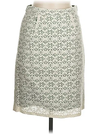 Pre-owned Edme & Esyllte Casual Skirt In White