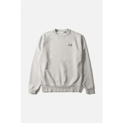 Edmmond - Special Duck Sweatshirt Plain Light Grey Melange