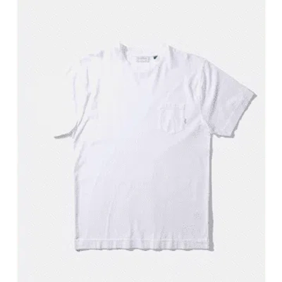 Edmmond Studio White Pocket Core T-shirt