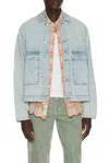 Edmmond Studios Avail Jacket In Blue