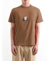 Edmmond Studios Avant Garde Printed T-shirt In Brown
