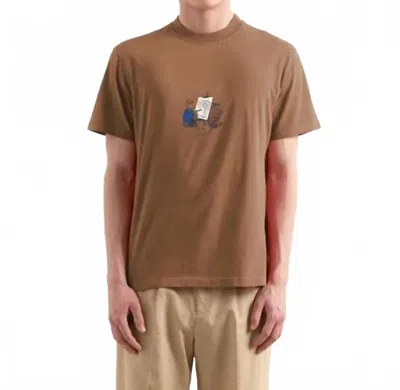 Edmmond Studios Avant Garde Tee In Brown