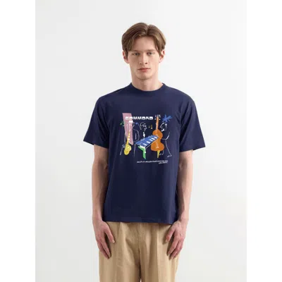 Edmmond Studios Cassette Print T-shirt In Blue