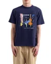 Edmmond Studios Cassette Print T-shirt In Blue