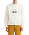 Edmmond Studios Chasing Classics Printed Sweatshirt In White