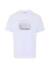 Edmmond Studios Chassing Graphic-print T-shirt In White