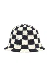 Edmmond Studios Chess Bucket Hat In Black