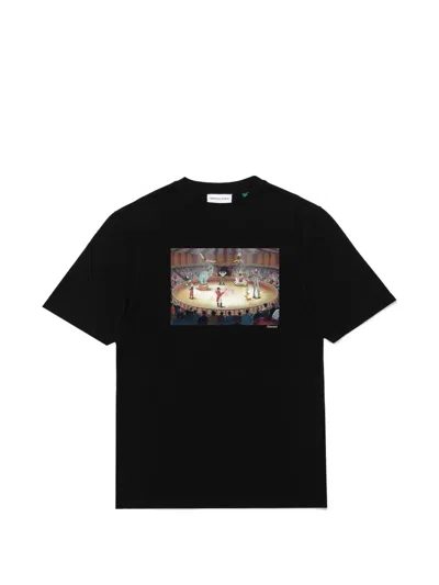 Edmmond Studios Circusphere Graphic-print T-shirt In Black