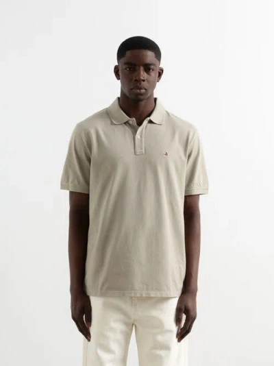 Edmmond Studios Duck Logo Piqué Polo Shirt In Gray