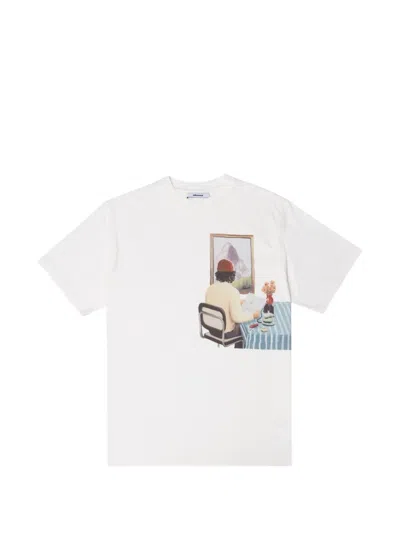 Edmmond Studios Edmmond Room Crew-neck T-shirt In White