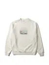 Edmmond Studios Graphic-print Sweatshirt In White