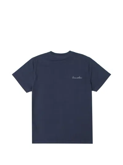 Edmmond Studios Graphic-print T-shirt In Blue