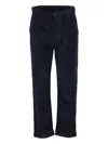 Edmmond Studios Jorge Button-fastening Corduroy Trousers In Blue