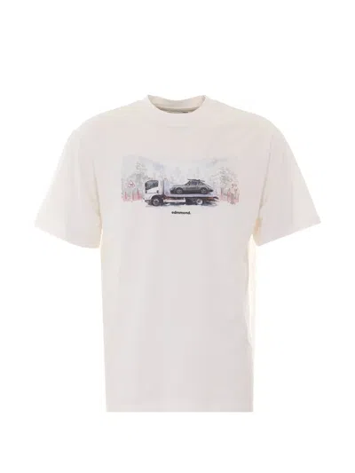 Edmmond Studios Journey Graphic-print T-shirt In White