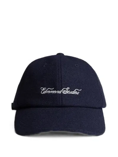 Edmmond Studios Lyles Logo-embroidered Cap In Blue