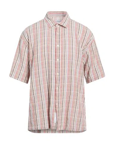 Edmmond Studios Man Shirt Brick Size Xl Cotton In Multi