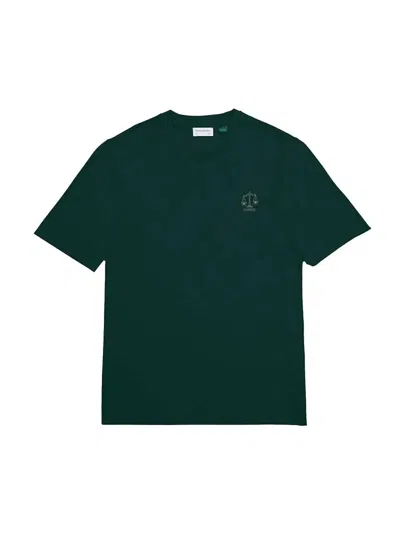 Edmmond Studios Men's El Ojo Distscreto Tee Top In Green
