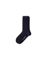 Edmmond Studios Pillow Textured Crew Socks In Blue