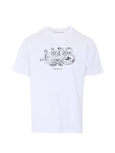 Edmmond Studios Scalextric Graphic-print Crew-neck T-shirt In White