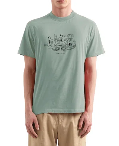 Edmmond Studios Scalextric Print T-shirt In Green