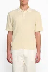 Edmmond Studios Sunset Polo In Beige In Neutral
