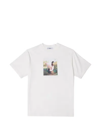 Edmmond Studios Tour Graphic-print T-shirt In White