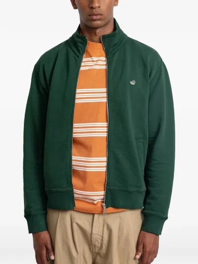 Edmmond Studios Zip-up Sweatshirt In Green