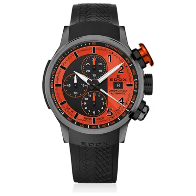 Edox Chronorally Men's Watch In Gray