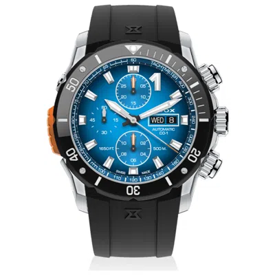 Edox Co-1 Men's Watch In Black