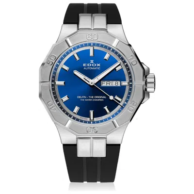 Edox Delfin The Original Men's Watch In Blue