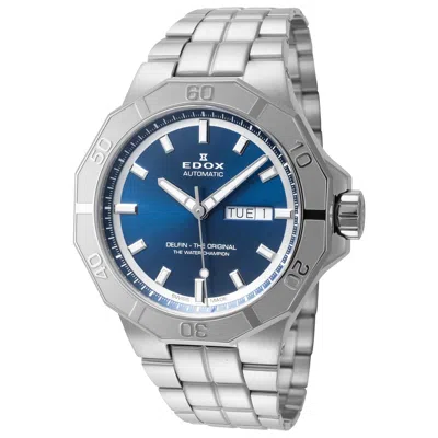 Edox Delfin The Original Men's Watch In Silver