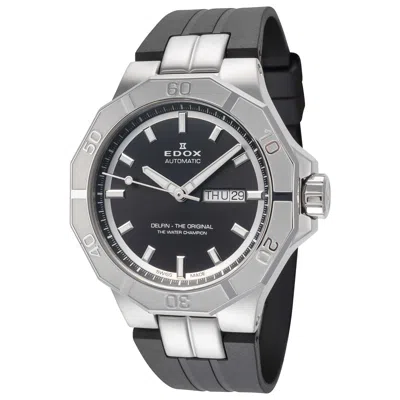 Edox Delfin The Original Men's Watch In Black