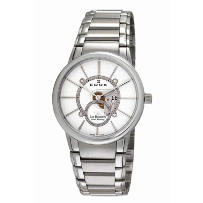 Edox Les Bemonts White Dial Stainless Steel Men's Watch 72011 3 Ain