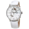 EDOX EDOX LES VAUBERTS OPEN HEART WHITE MOTHER OF PEARL DIAL LADIES WATCH 85019 3A NADN