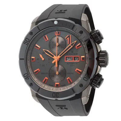 Edox Men's Co-1 45mm Automatic Watch In Transparent