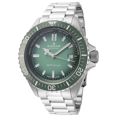 Edox Neptunian Men's Watch In Green