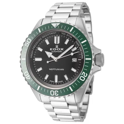 Edox Neptunian Men's Watch In Silver
