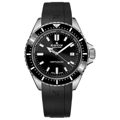 Edox Skydiver Men's Watch In Black