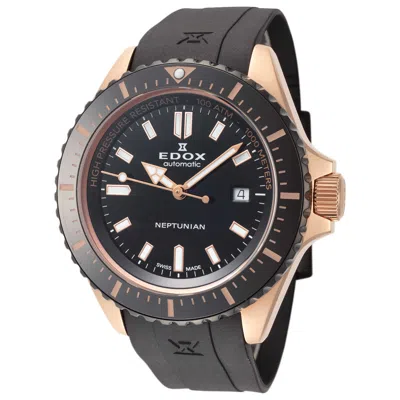 Edox Skydiver Men's Watch In Black