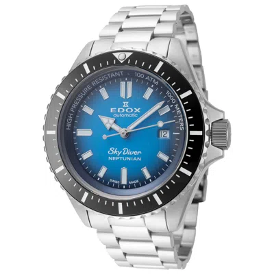 Edox Skydiver Men's Watch In Metallic