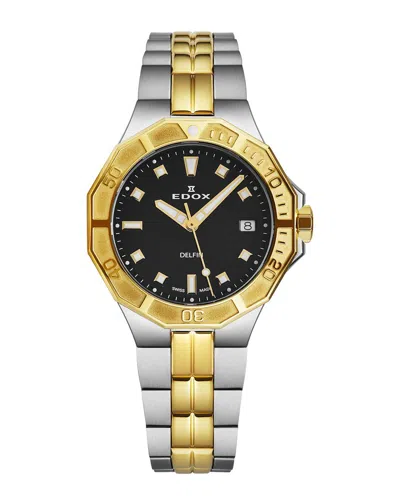Edox Women's Delfin Watch In Black